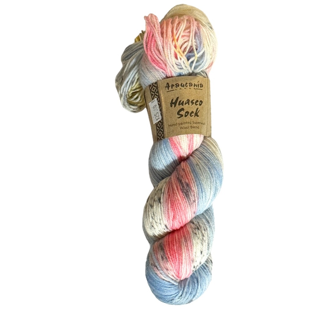 Araucania Huasco Sock Hand Painted Yarn Color 1038 Himalayan Rosefinch HS 2024